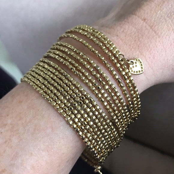 Stella & Dot - Bardot Spiral Bangle - Gold - Picture 3 of 3